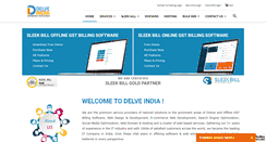 Desktop Screenshot of delveindia.com